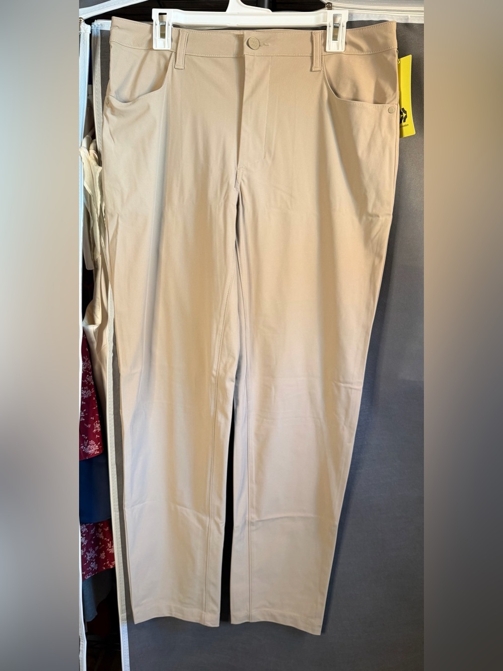all in motion Tan Stretch Chino Pants
